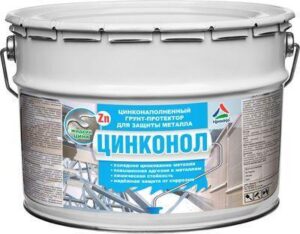 Цинконол (12кг; 24кг) — цинковый грунт для металла (жидкий цинк)